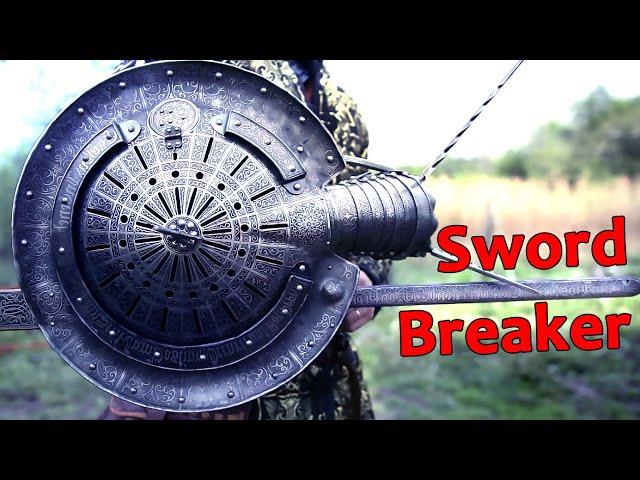 Sword breaker. Lantern shield, rondache