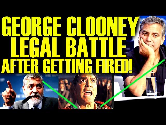 GEORGE CLOONEY TAKES LEGAL ACTION AFTER GETTING FIRED BY STUDIO AS WOKE HOLLYWOOD PANICS!