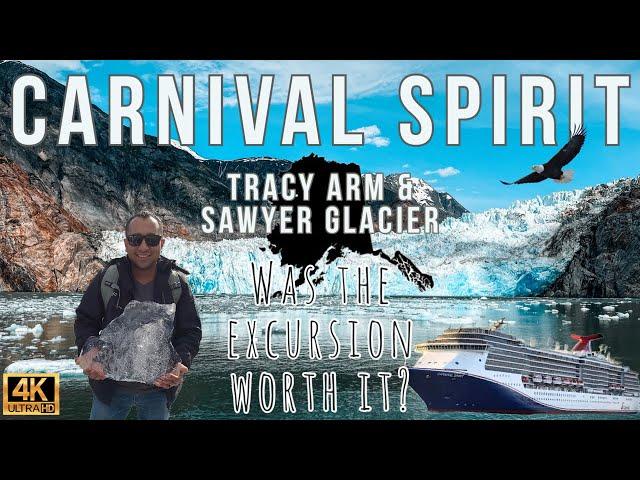 CARNIVAL SPIRIT ALASKA CRUISE | TRACY ARM & SAWYER GLACIER