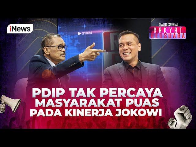 85 Persen Survei Rakyat Puas dengan Jokowi, PDIP Tak Percaya - Rakyat Bersuara 16/10