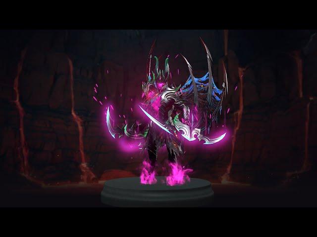 Dota 2 - Terrorblade Arcana - Rubiline Gem