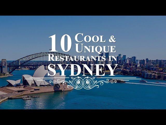 Top 10 Best Restaurants In Sydney | Fine Dining In Sydney