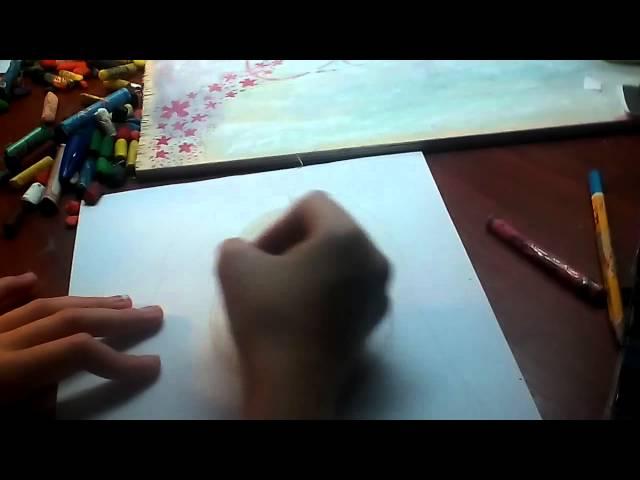 Рисуем Сашу Спилберг