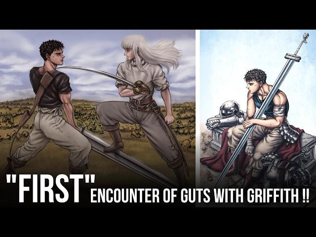 GUTS VS GRIFFITH - First encounter between guts and griffith !! | BERSERK MANGA (in Hindi)