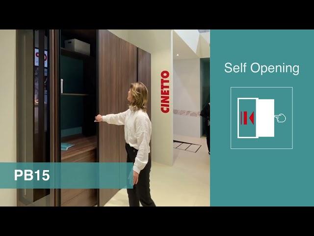 CINETTO - Sliding system for pocket doors, PB15