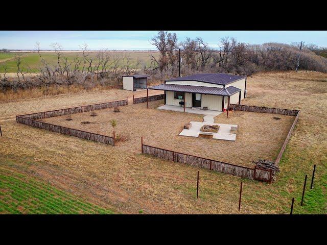 100 Acre Texas Ranch with Barndominium for Sale