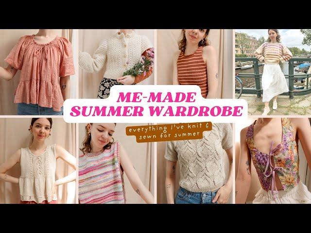 Everything I've Knit & Sewn for Summer | Me-Made Wardrobe