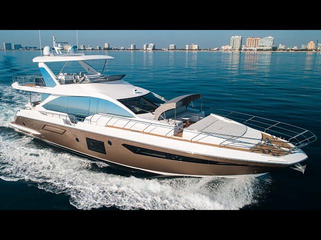 2020 Azimut 72 Flybridge | Italian-Made Excellence