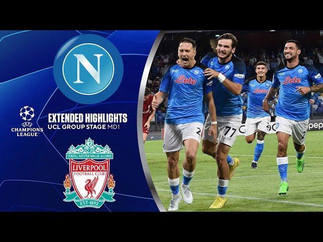 Napoli vs. Liverpool: Extended Highlights | UCL Group Stage MD 1 | CBS Sports Golazo