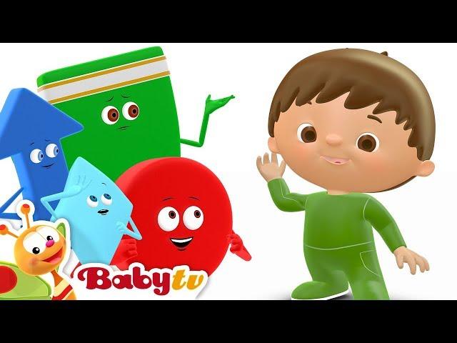 Shapes Song  | Charlie and the Shapes 🟢  🟦  | @BabyTV