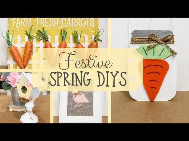 DOLLAR TREE SPRING DIYS 2020  |  Farmhouse Home Decor