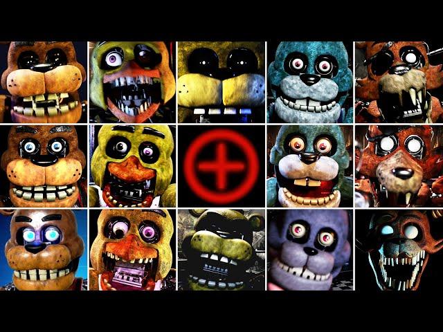 FNAF Plus Jumpscares Compilation fanmade