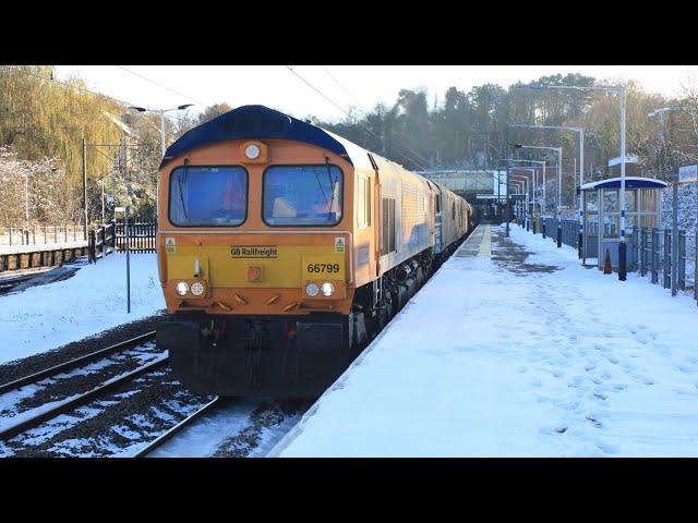 66799 + 69005 + 73964 + 73965 RHTT convoy 6Z45 tonbridge west yard - York 15/12/22