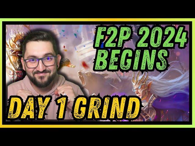  FIRST VOID PULL IS...  F2P2024 EP.1 Day 1 Grind | RAID SHADOW LEGENDS