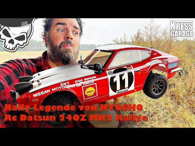 Datsun 240Z die Rally Legende der 70er Jahre als RC Monster von Kyosho