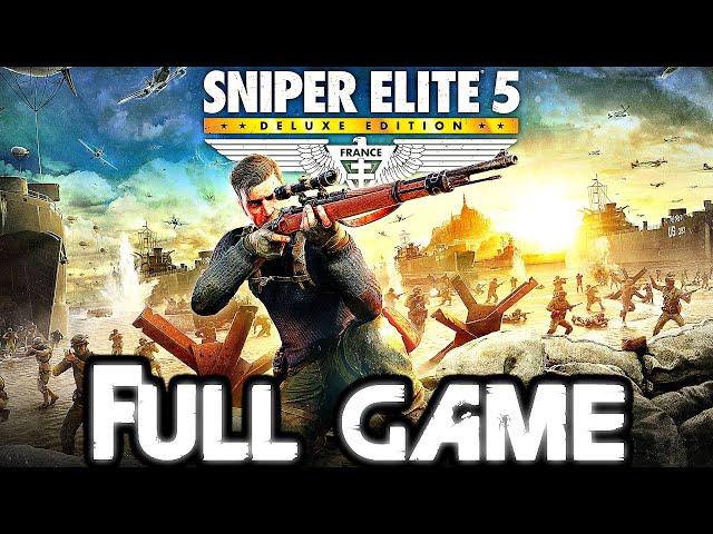 SNIPER ELITE 5 Gameplay Walkthrough FULL GAME (4K 60FPS) No Commentary