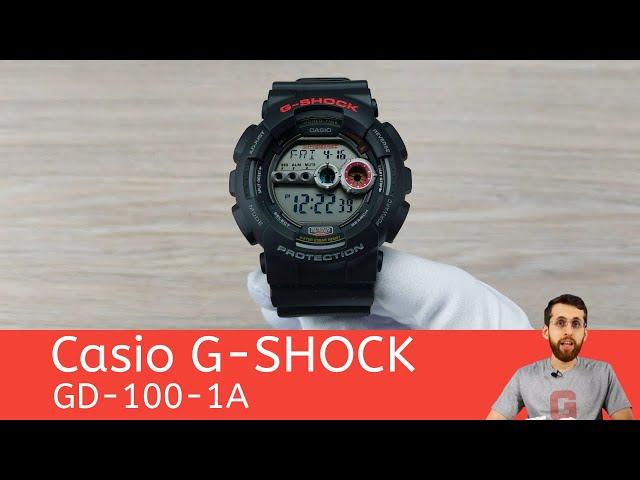 Легенда с точным таймером и батарей на 7 лет / Casio G-SHOCK GD-100-1A