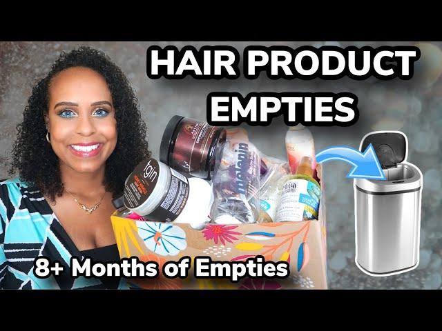 HAIR CARE EMPTIES | 8+ MONTHS OF EMPTIES | JackieNaturals