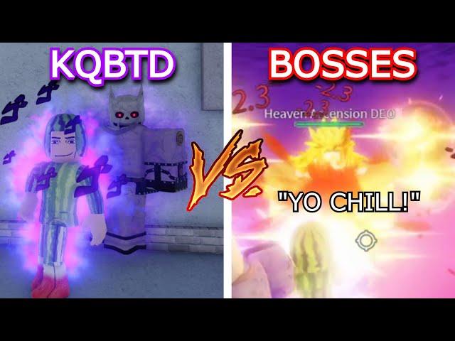 [YBA] Reworked KQBTD vs. All Bosses