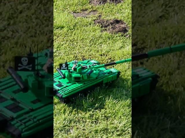 Lego Tank in Action