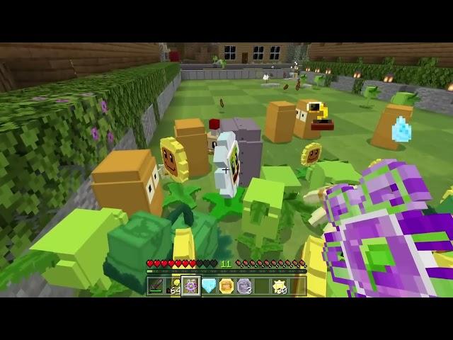 НИКОГДА НЕ ИГРАЙ НА СИДЕ РАСТЕНИЯ ПРОТИВ ЗОМБИ В МАЙНКРАФТ PLANTS VS ZOMBIES MINECRAFT СТРАШНЫЙ СИД