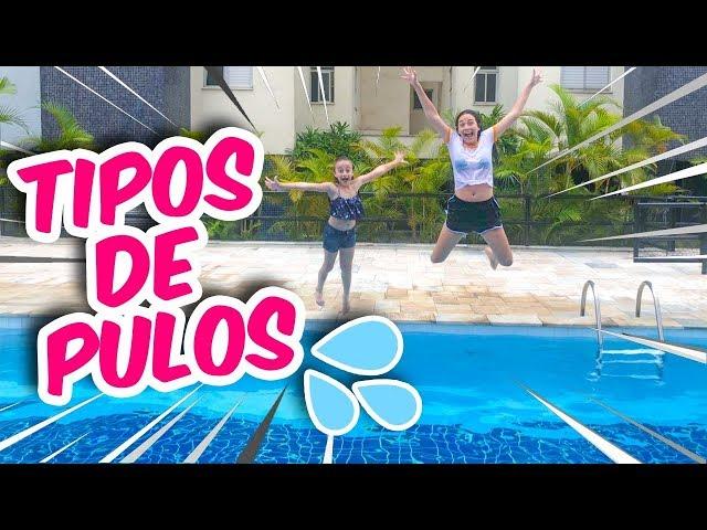 TIPOS DE PULOS NA PISCINA QUE TODA CRIANÇA ADORA ! SOPHIA SANTINA