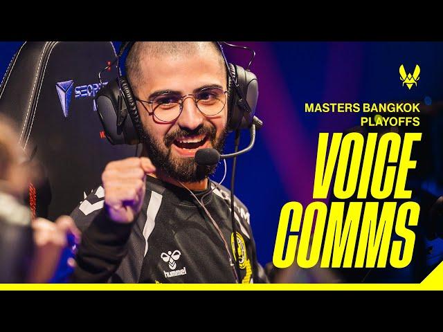 OUR FIRST INTERNATIONAL PLAYOFFS | Team Vitality VALORANT Masters Bangkok Voicecomms