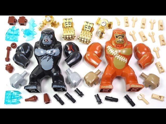 LEGO Godzilla x Kong: The New Empire | Skar King | Kong | Unofficial Lego Big figures