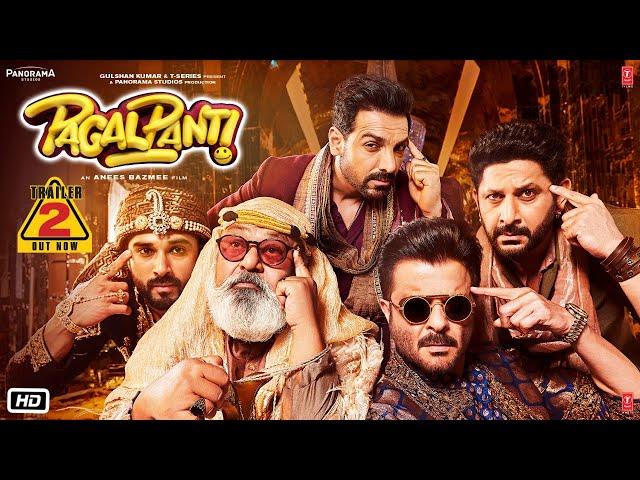 Pagalpanti Trailer 2 | Anil, John, Ileana, Arshad, Urvashi, Pulkit, Kriti | Anees | Releasing 22 Nov