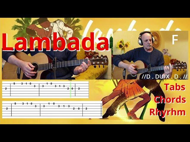 Lambada Instrumental - Solo Tabs, Chords and Rhythm