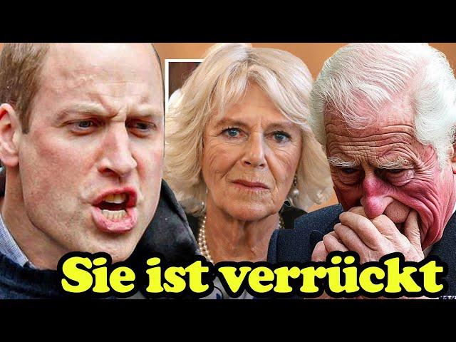 Prinz William gab ENDLICH die schockierende Entscheidung über Königin Camilla bekannt