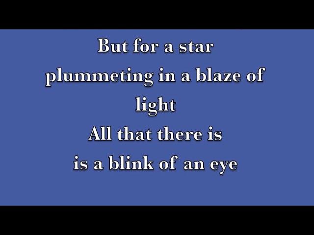 Blink of an Eye (Есть Только Миг) translated and performed by Mika T