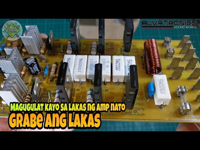 Rockola TEF DiY Amp Testing | Grabe Lakas pala ng sipa ng Amp na to