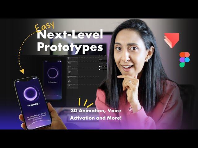 Next-Level Prototyping, Animations and Interaction Design Made Simple! | Figma+ProtoPie