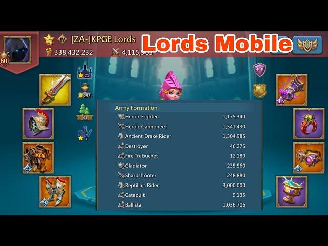 Troop Comp Moves! Lords Mobile
