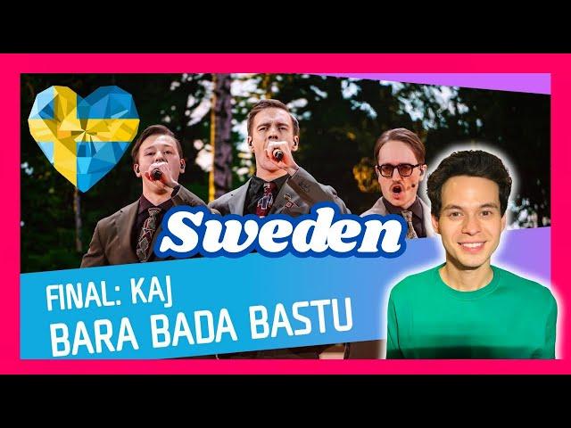 KAJ - "Bara bada bastu" REACTION | Sweden Eurovision 2025