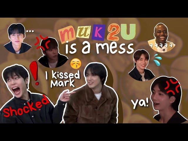 NCT and their friends in Muk2U = an iconic mess