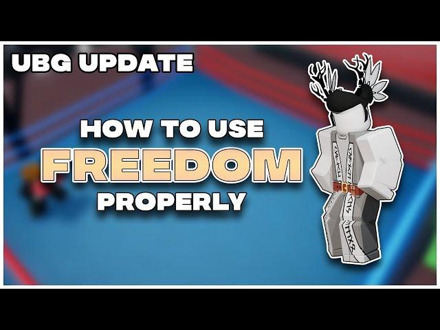 HOW TO USE FREEDOM STYLE PROPERLY | UNTITLED BOXING GAME