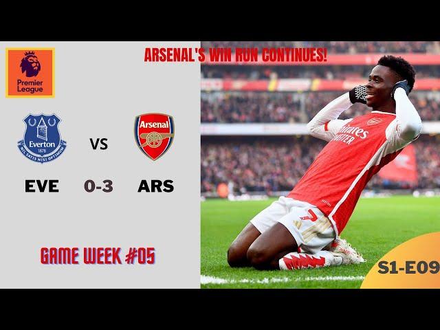 #009 | FIFA 24 | Premier League | Game Week #05 | Everton vs Arsenal | Goodison Park