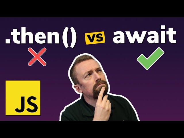 Javascript Promises vs Async Await EXPLAINED (in 5 minutes)