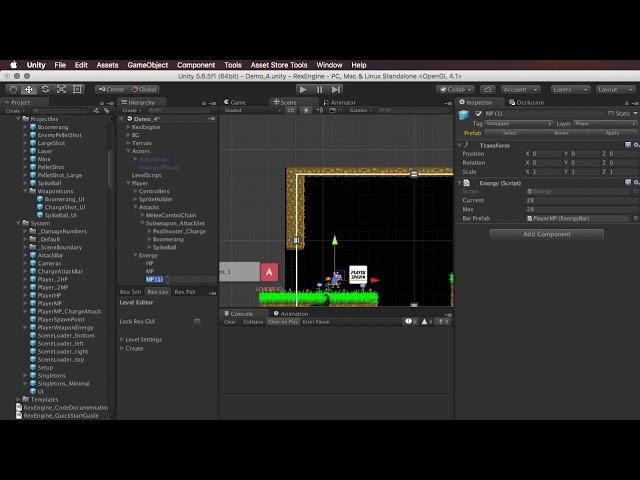 Rex Engine for Unity: Weapon Toggling with Attack Sets Tutorial