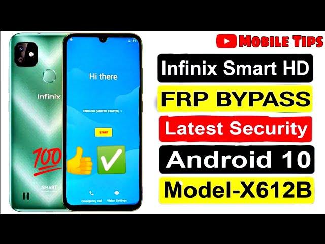 infinix smart HD frp Bypass /infinix X612b frp Bypass 2023 /infinix smart HD frp unlock/Mobile Tips