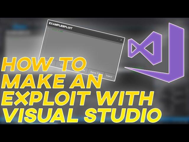 How to make a Roblox exploit in Visual Studio