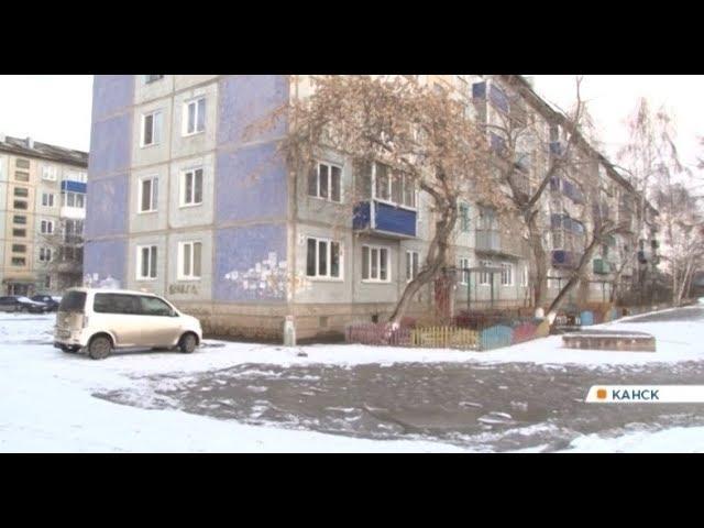 Жители Канска жалуются на огромные лужи  и глубокие снежные колеи