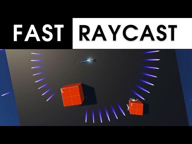 RAYCASTING Made Insanely Fast for Collision Detection!