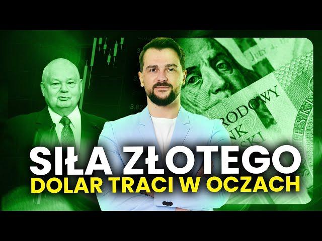 Dolar traci w oczach. Siła złotego, słabość euro. Nadchodzą cięcia stóp procentowych