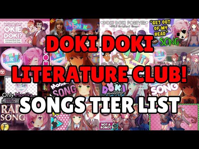 Doki Doki Literature Club Songs Tier List