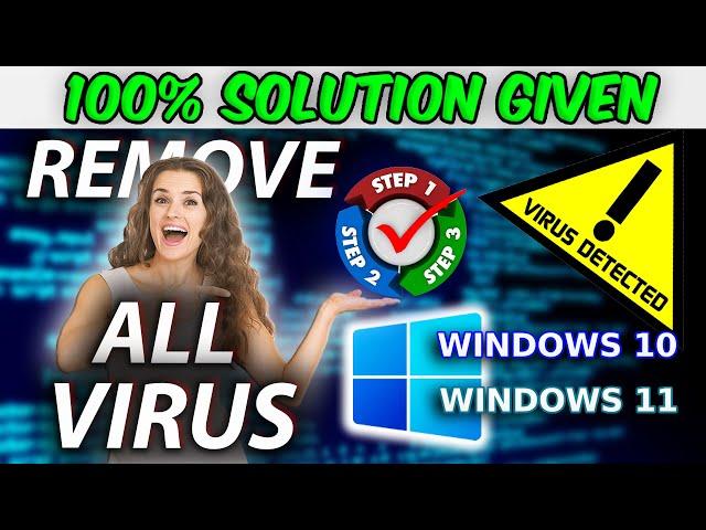 How To REMOVE All VIRUS From PC  The Ultimate VIRUS & MALWARE Removal Guide for Windows 10 & 11