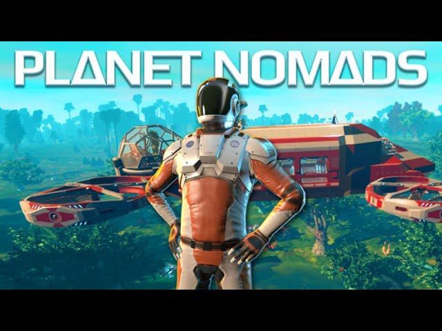 Planet Nomads #Первые шаги. День 1.