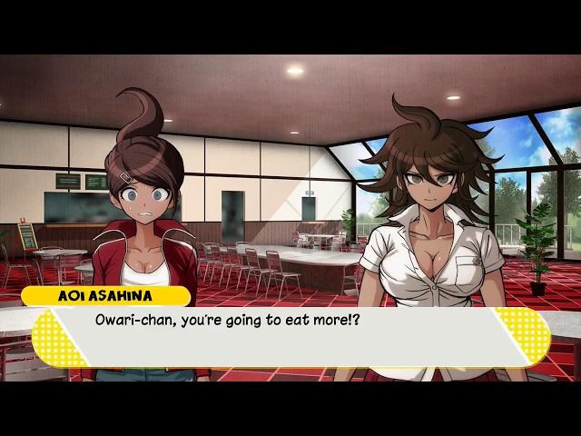 NDRV3 Bonus Mode: Aoi Asahina + Akane Owari Festival Option Interaction [Preview]